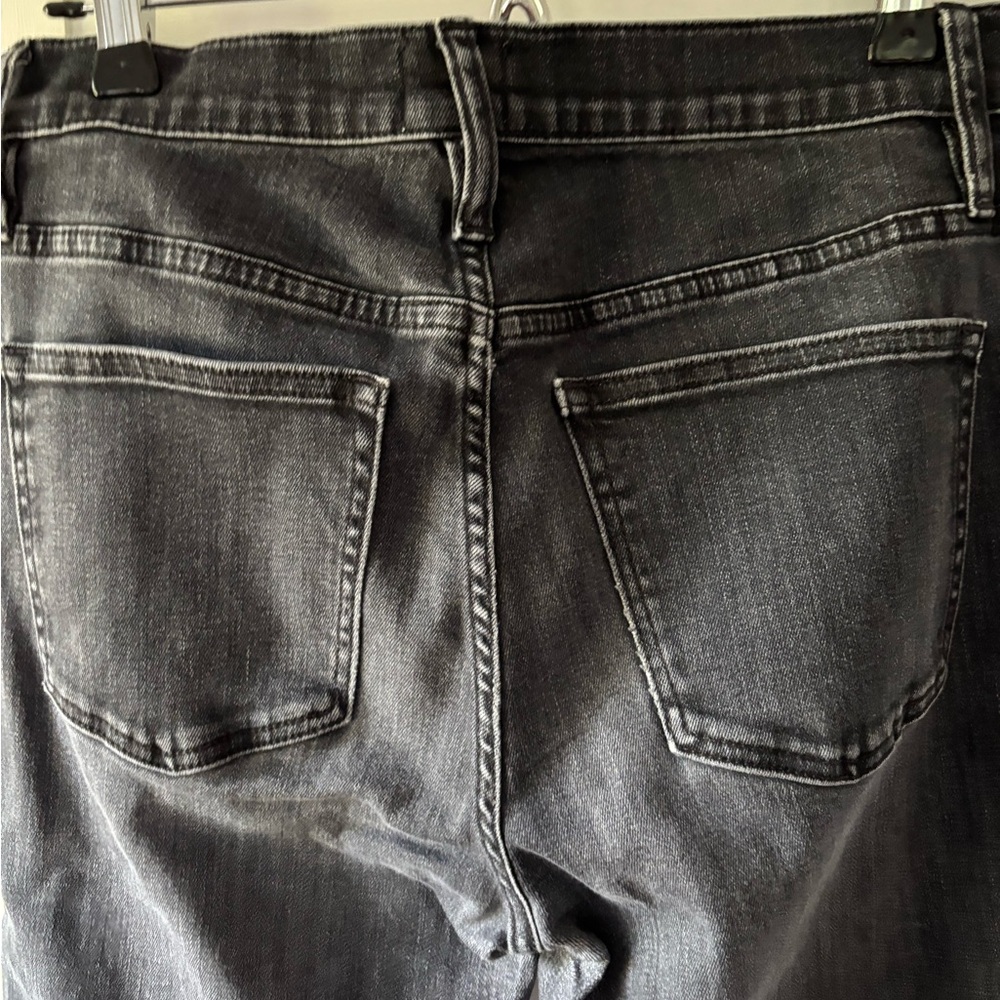 J.Crew Vintage Straight Jeans, washed black, size 28 - Picture 6 of 11